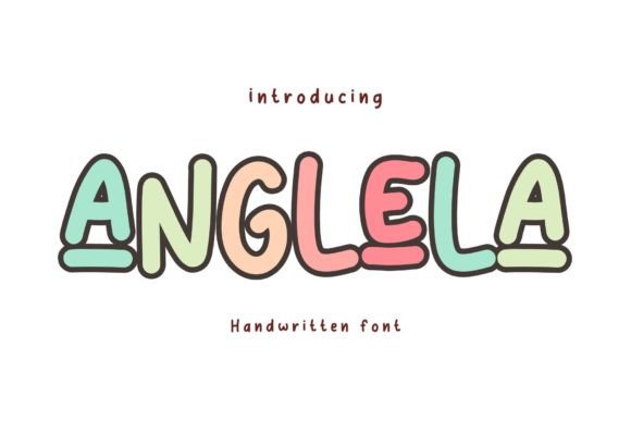 Anglela Handwritten Font for Crafters & Sellers
