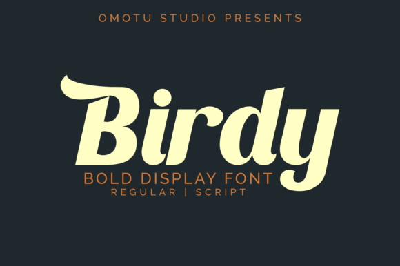 Birdy: A Bold Display Font for High-Impact Campaigns