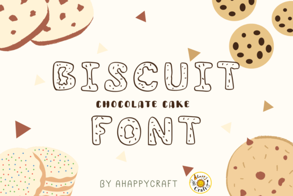 Biscuit Font: A Playful Freehand Typeface for Food and Kids Brands