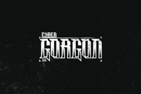 Cyber Gorgon Font: A Cyberpunk Display Typeface for Bold Branding