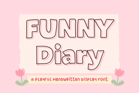 Funny Diary: A Playful Handwritten Display Font for Joyful Design