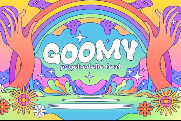 Grvs Goomy Funny Bubble Display Font for Joyful Editorial Design