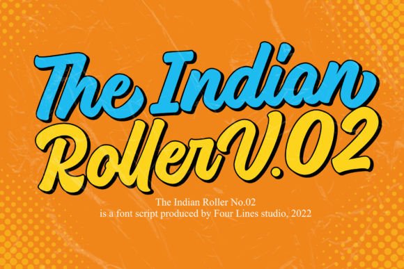 Indian Roller V.02 Display Font for Elegant Handmade Products