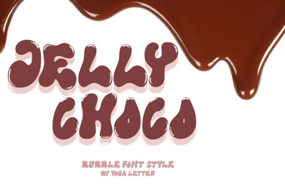 Jelly Choco: A Cute Bubble Display Font for Scroll-Stopping Brand Content