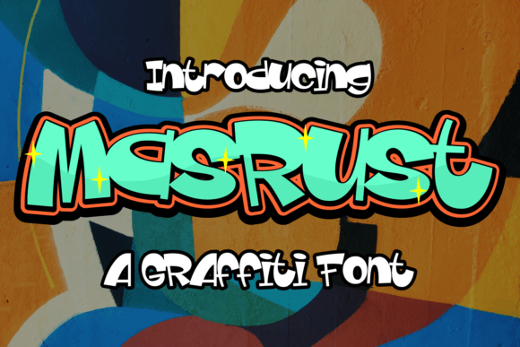Masrust: The Bold Urban Display Font for Expressive Design