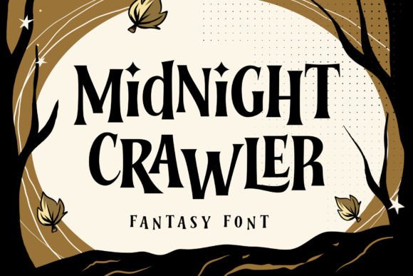 Nightmare Crawler: A Playful Horror Font for Editorial Headings