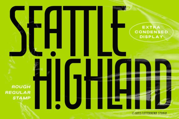 Seattle Highland: A Modern Display Font for Campaign-Ready Headlines