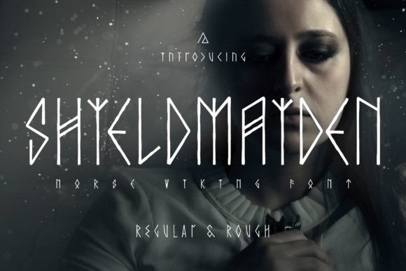 Shieldmaiden: A Nordic-Inspired Display Font for Editorial Impact