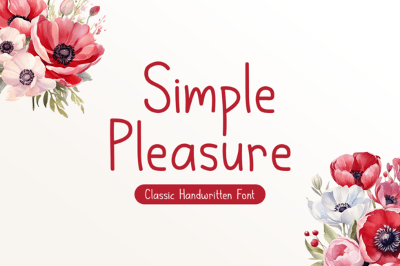 Simple Pleasure Font for Warm, Memorable Branding