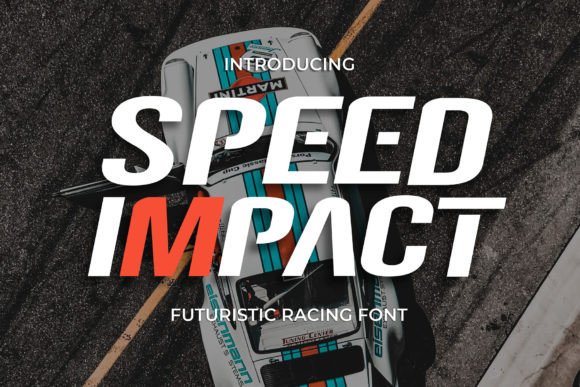 Speed Impact Font for Bold, Sporty Brand Identity