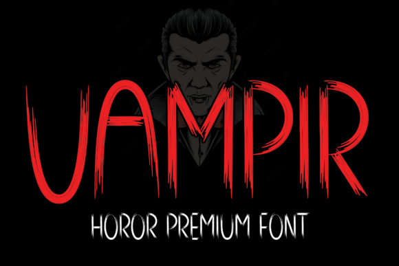 Vampir: A Scary Font for Halloween Campaigns and Horror Branding