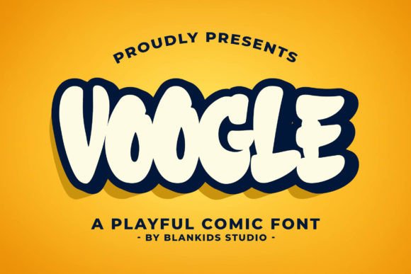 Voogle: A Bold Playful Font for Scroll-Stopping Visuals